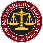 Multi-Million Dollar Advocates Forum awarded to Reyna Law Firm