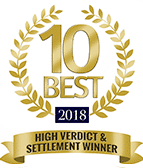 2018 high verdict settlement award