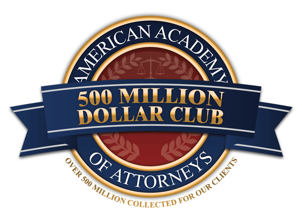 500 million dollar club member award for Reyna Law Firm